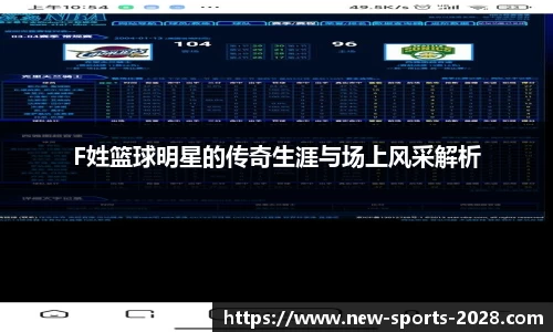 F姓篮球明星的传奇生涯与场上风采解析